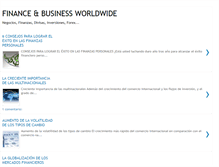 Tablet Screenshot of financebusinessworldwide.com